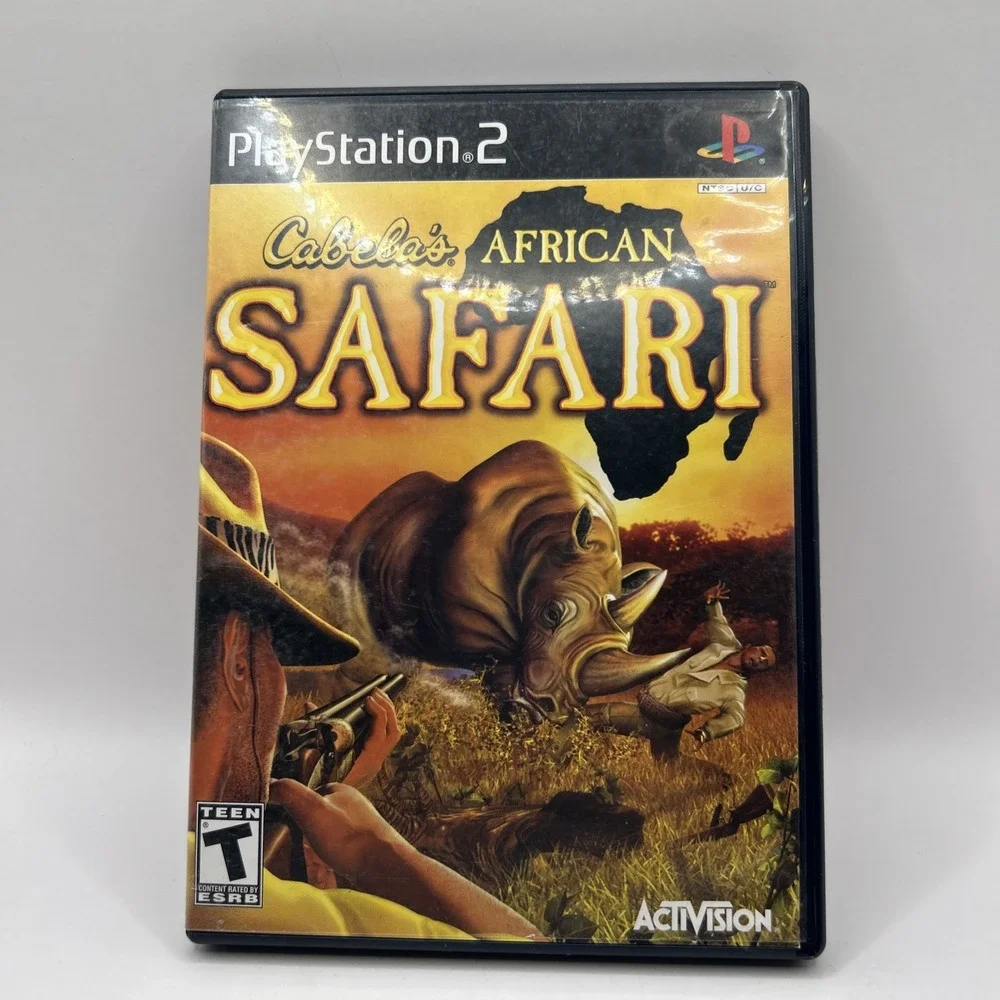 Cabela's African Safari PlayStation 2 PS2 2006 Activision NTSC-U/C w/ Manual